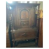 Antique Jacobian cupboard cabinet