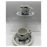 Japanese Porcelein cups & saucers