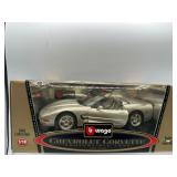 1/18 Burago Chevy corvette model
