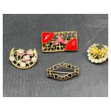Antique brooch pins