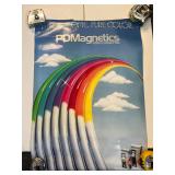 1982 PD magnetics video cassette poster