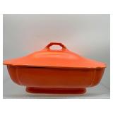 Vintage fiesta casserole dish