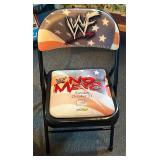 2001 WWF wrestling No Mercy souvenir folding chair