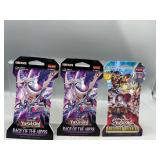 Sealed Yu-GI-OH trading cards