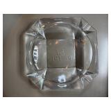1954 VP veiled Prophet glass ashtray