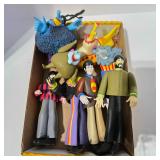 Vintage Beatles Yellow Submarine Action Figures