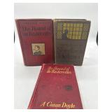 The hound of Baskervilles & Holmes antique books