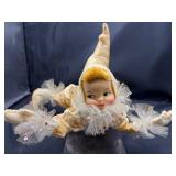 Vintage Boudoir pixie -jester doll