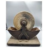 Antique Forschnet wet stone sharpener