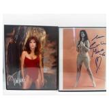 Autographed Tanya Roberts & Caroline Munro picture