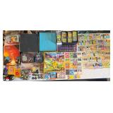 Pokï¿½mon cards Lego and Nintendo switch games