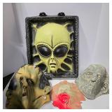 Halloween Masks and Decor