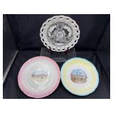 1904 St. Louis World's Fair souvenir plates