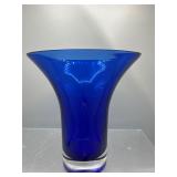 Vintage cobalt blue vase