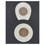 1904 St. Louis world fair lucky Penny souvenir