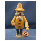 Erzgebirge incense smoker Apple basket