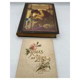 1898 Roses & Lilies book & Maxfield Parrish
