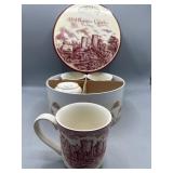 Johnson Bros old British castles mugs