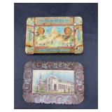 Louisiana purchase & 1904 world's fair trays