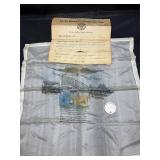 WW1 dog tag discharge papers and more