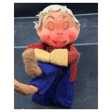 Vintage knee hugger doll