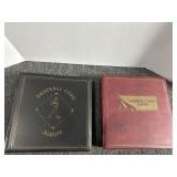 Vintage baseball card albums