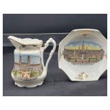 1904 St. Louis world fair creamer and dish