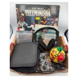 Video game controllers CDs headphones and more