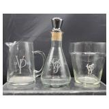 1960s & 70's VP Veiled Prophet ball glassware