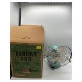 Vintage Eskimo 8ï¿½ table fan
