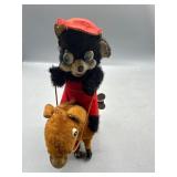 Vintage Jock o panda wind up toy