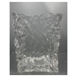 Rosenthal Crystal crinkle vase
