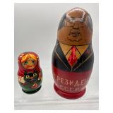 Vintage Mayryoshka nesting dolls
