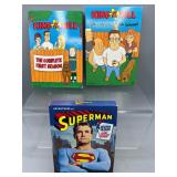 Superman & king of the hill DVDs