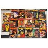 Vintage famous monsters magazines