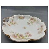 Limoge floral dish