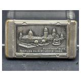 1904 St. Louis world's fair match safe