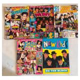 Vintage new kids on the block Super Teen magazines