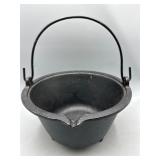 Cast iron cauldron