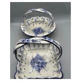 Portuguese RCCL hand painted baskets