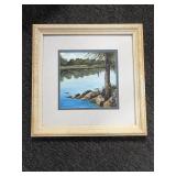 Signed landscape art