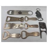 Vintage beer bottle openers