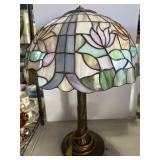 Stained glass Tiffany style lamp