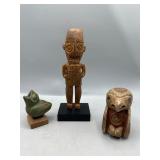 Museum replica statues