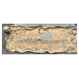 1904 St. Louis world's fair Art Nouveau lady tray