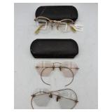 Antique and vintage eyeglasses