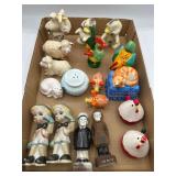 Vintage Pinocchio salt & peppers and more