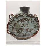 Vintage Frankoma thunderbird canteen