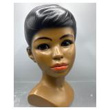 Modern Marwal chalkware bust Polynesian woman