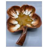 Dryden pottery shamrock dish